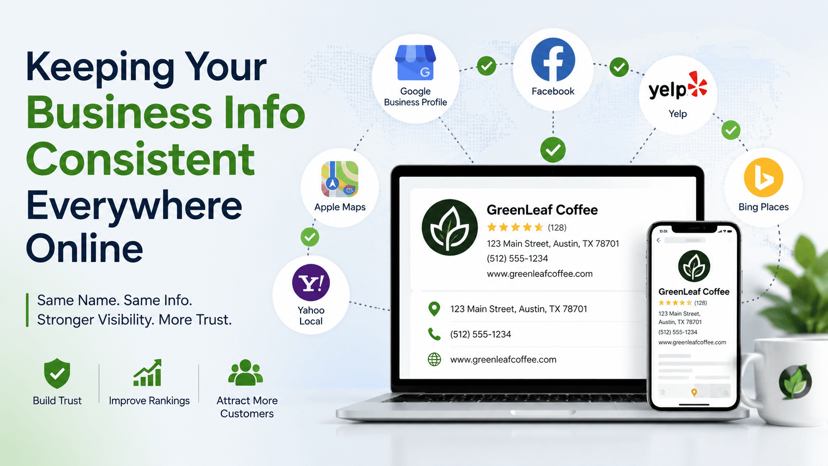 Keeping Your Business Info Consistent Everywhere Onlinepng